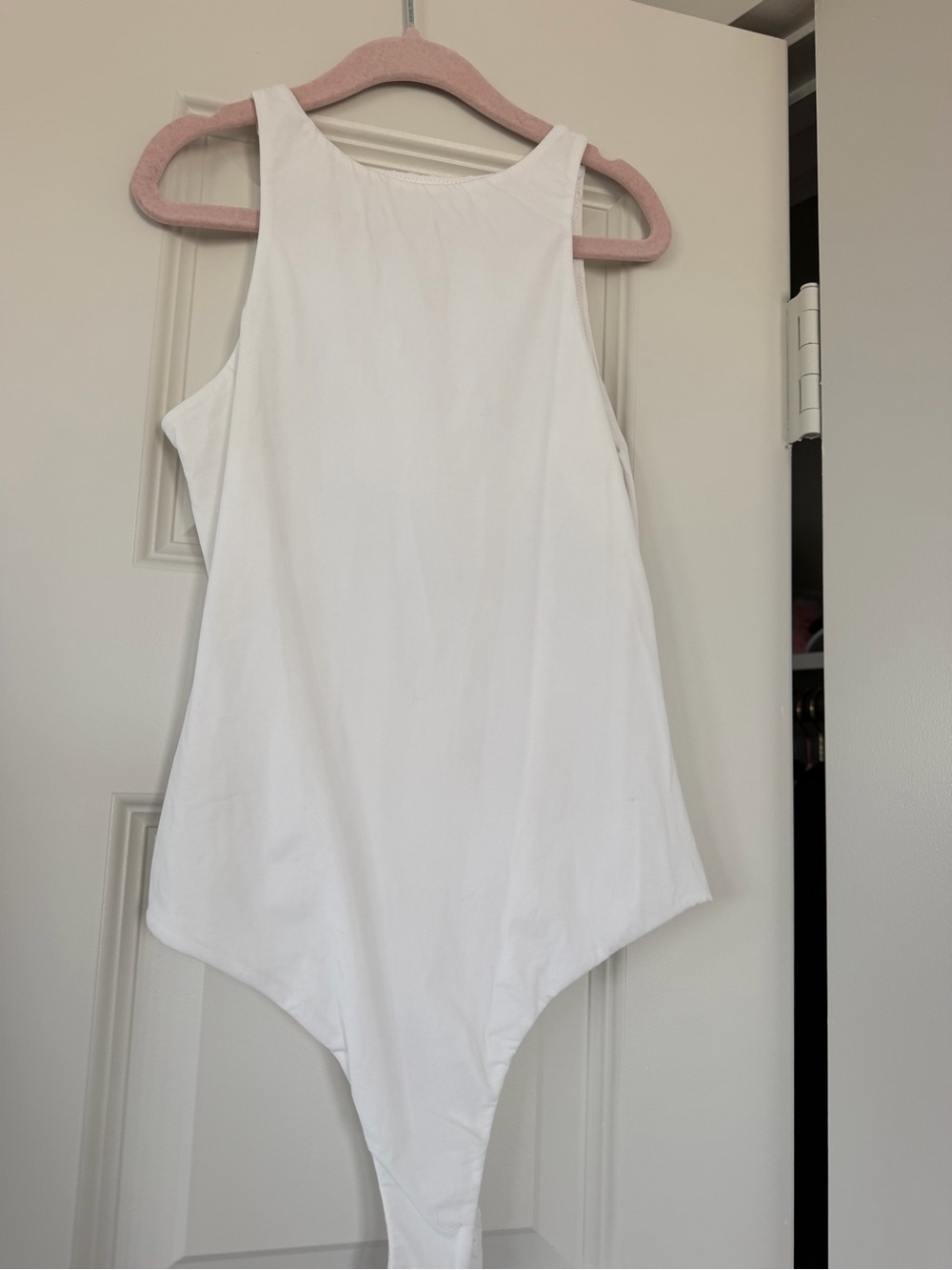 White Womenās One-Piece Bodysuit